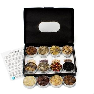 12 Variety Resin Incense Set